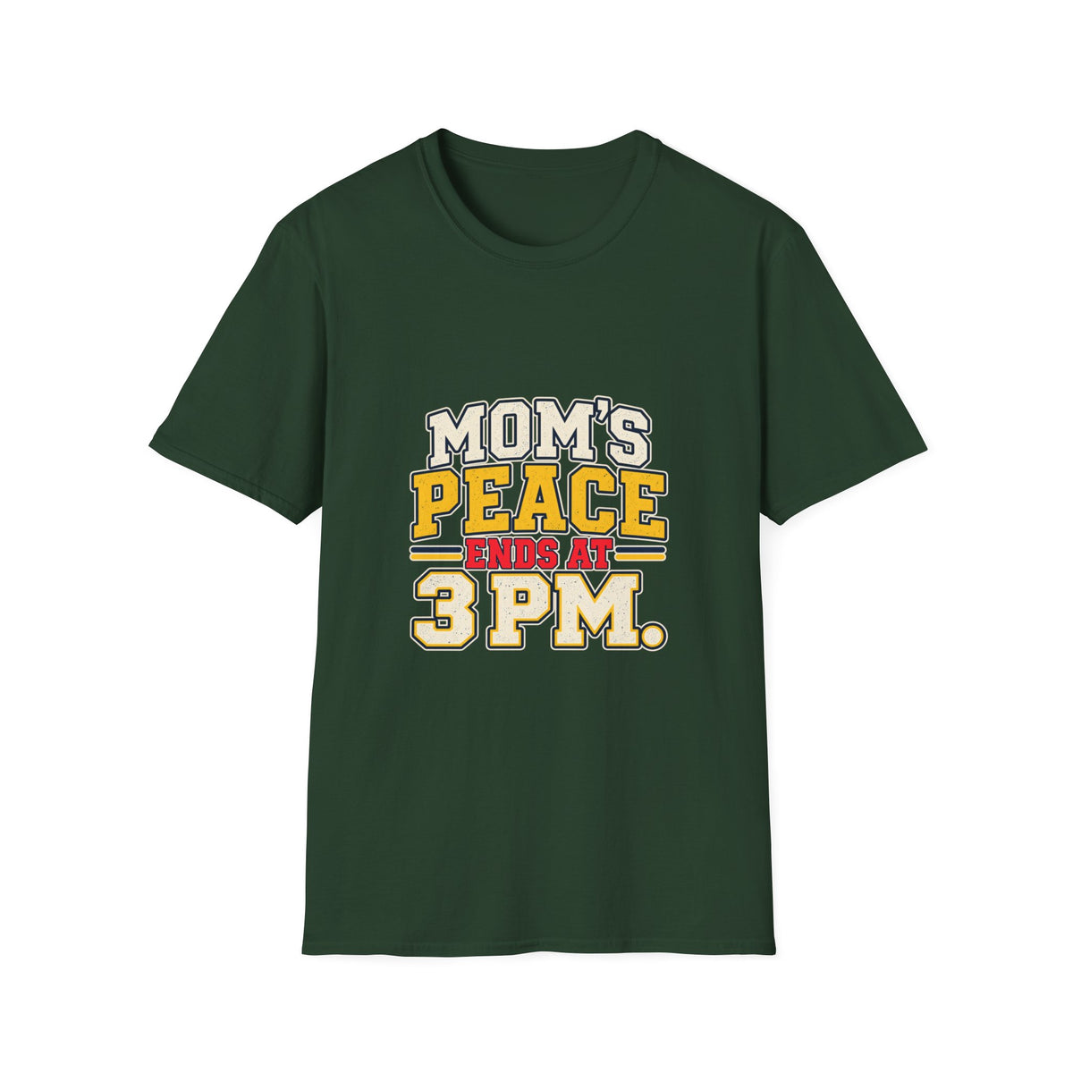 Mom's Peace Ends at 3 PM T-Shirt