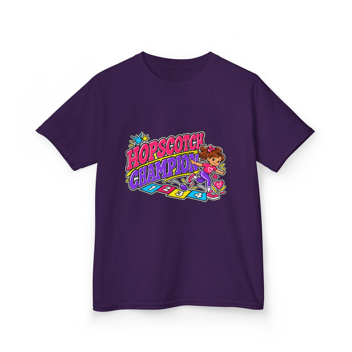Hopscotch Champion Girl Girls T-Shirt