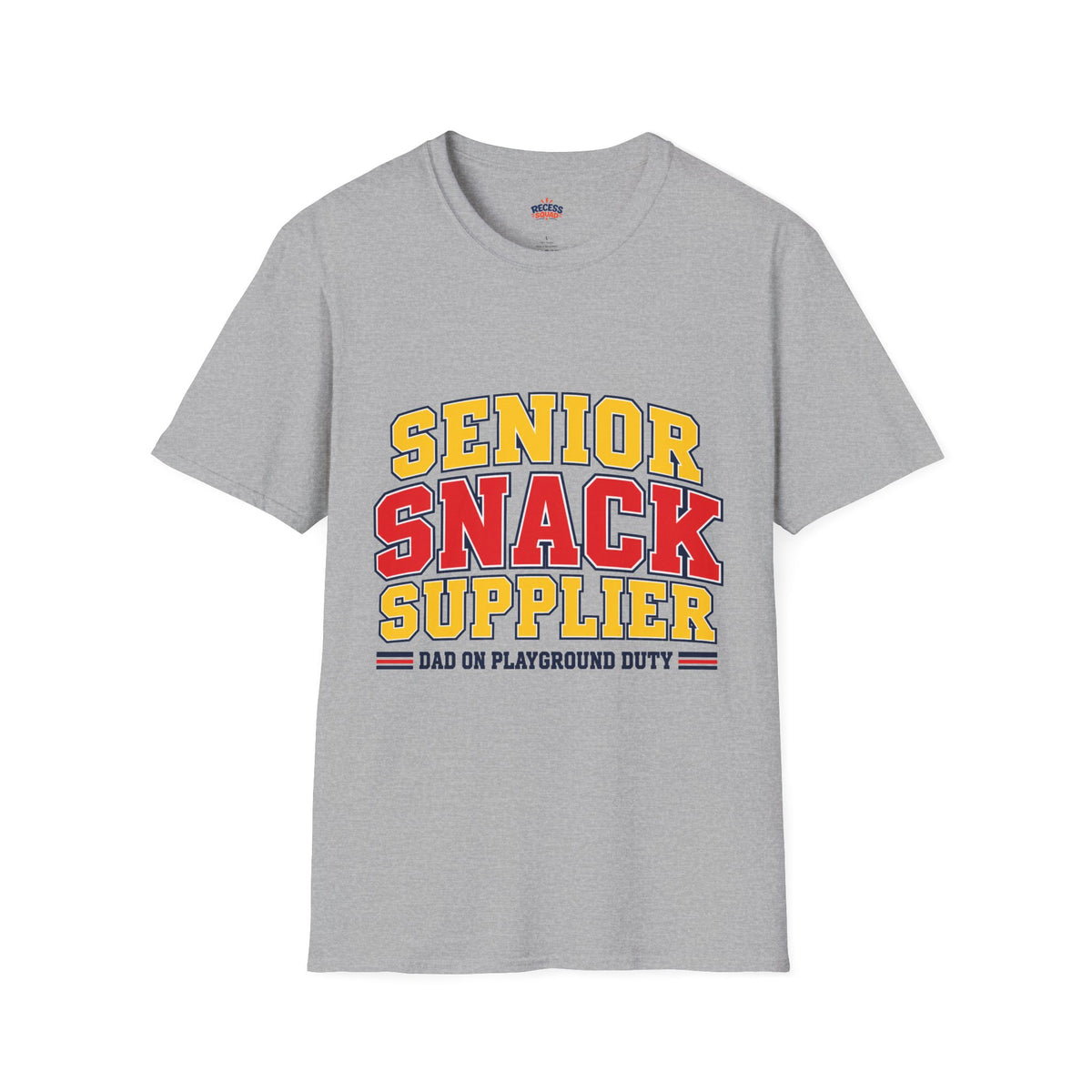 Senior Snack Supplier Dad's T-Shirt