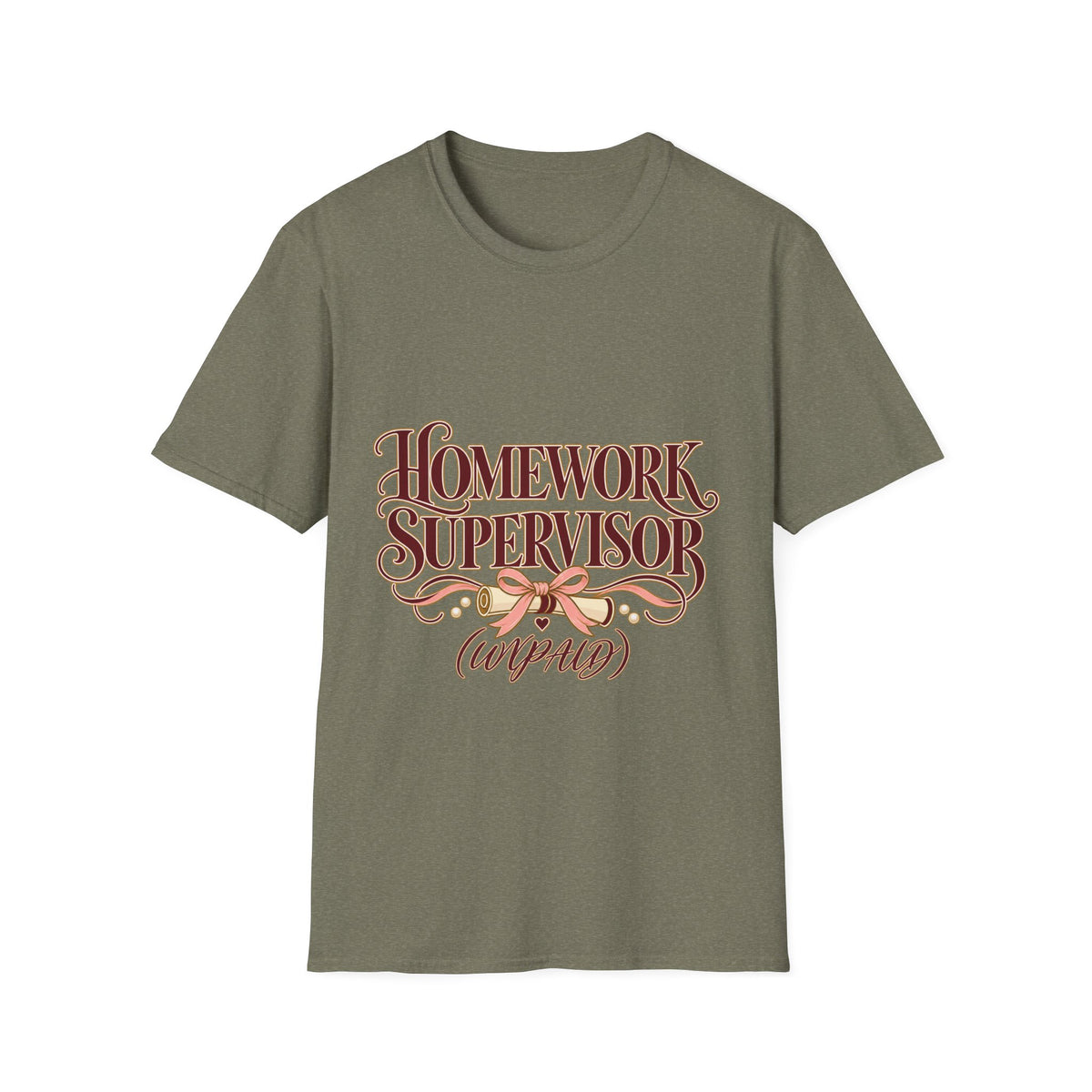 Homework Supervisor Mom T-Shirt