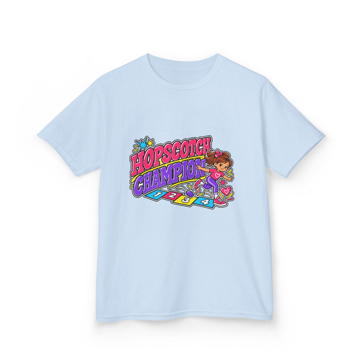 Hopscotch Champion Girl Girls T-Shirt