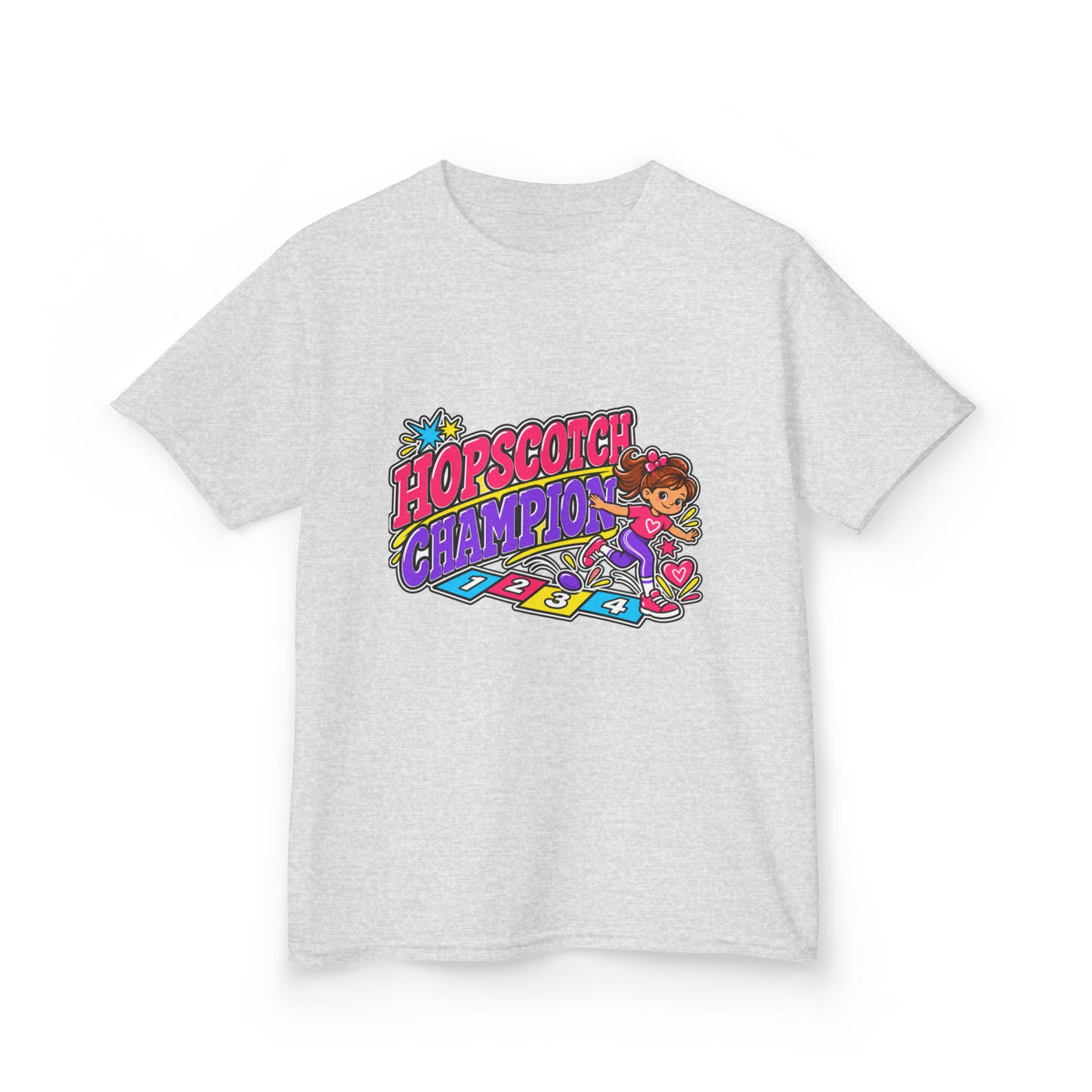 Hopscotch Champion Girl Girls T-Shirt