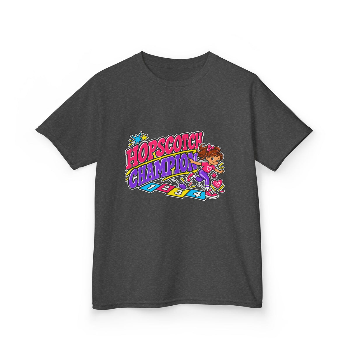 Hopscotch Champion Girl Girls T-Shirt