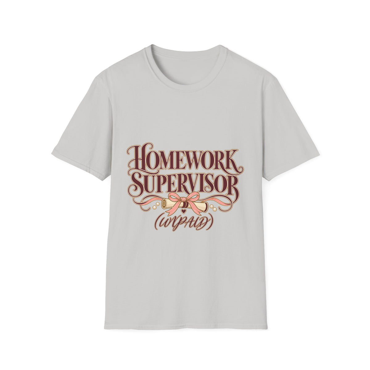 Homework Supervisor Mom T-Shirt