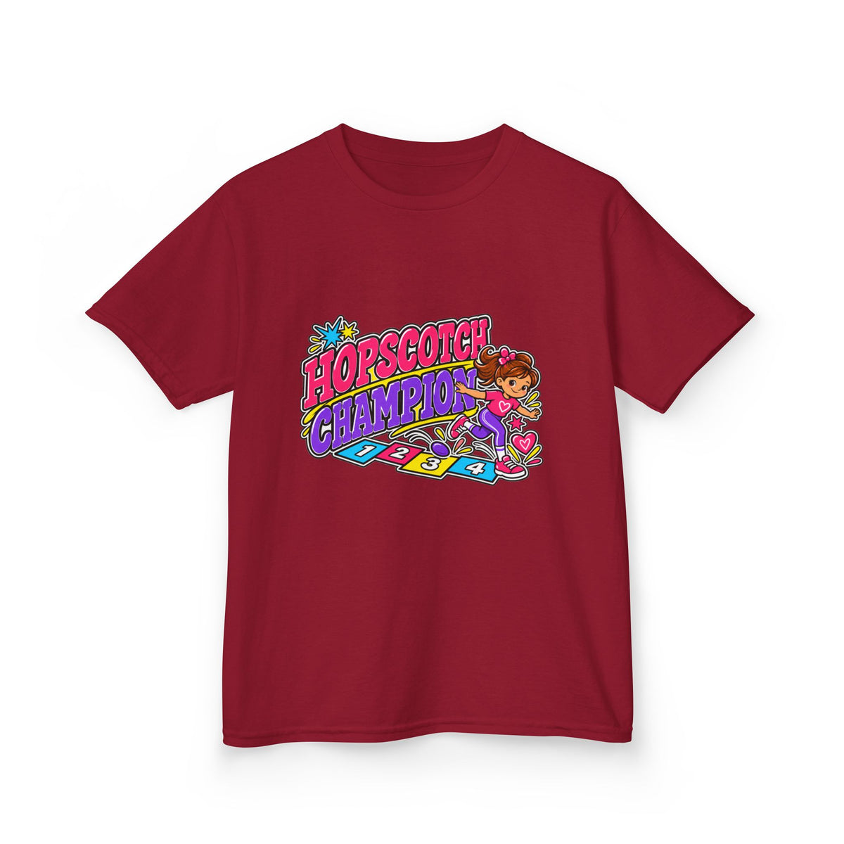Hopscotch Champion Girl Girls T-Shirt