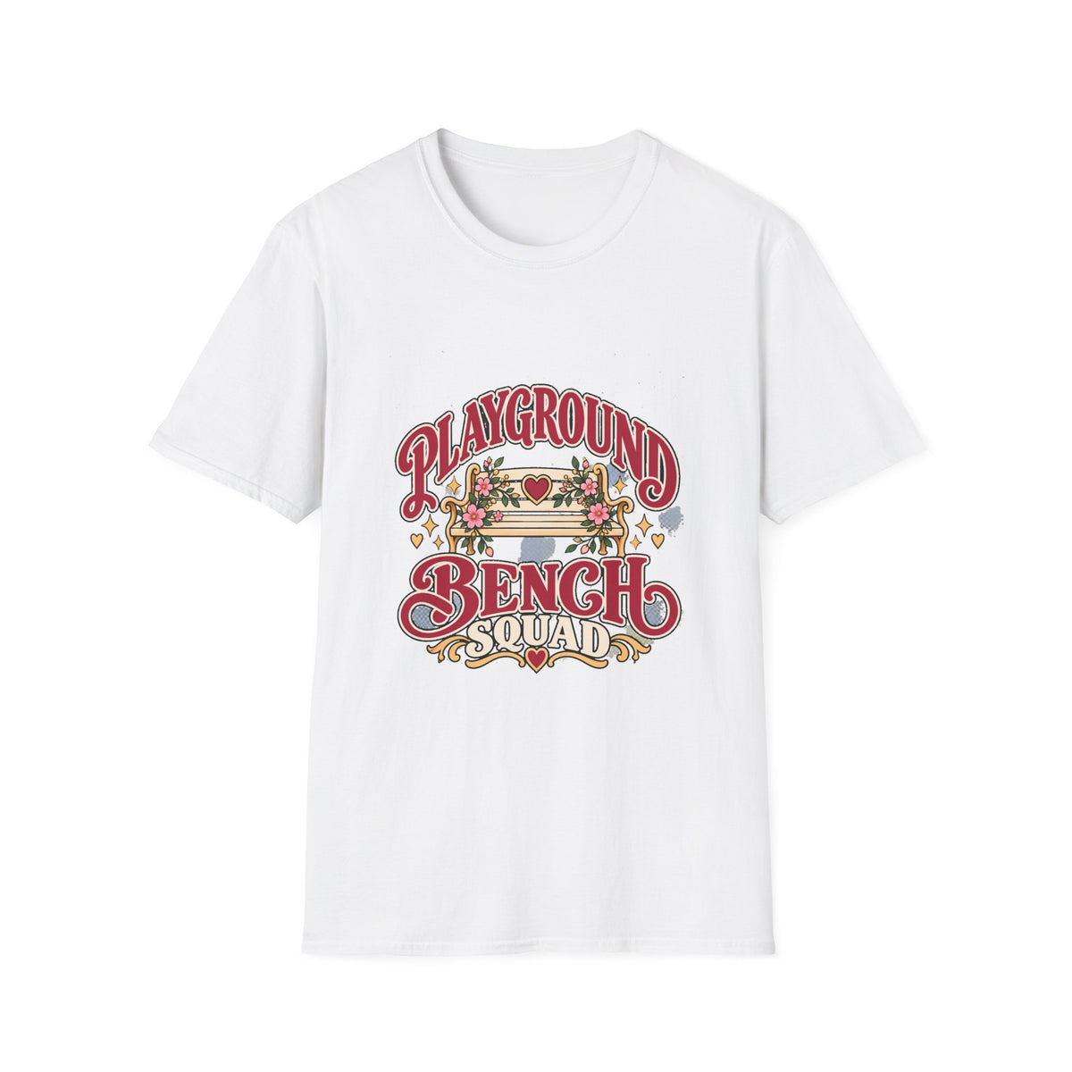 Playground Bench Squad Mom T-Shirt