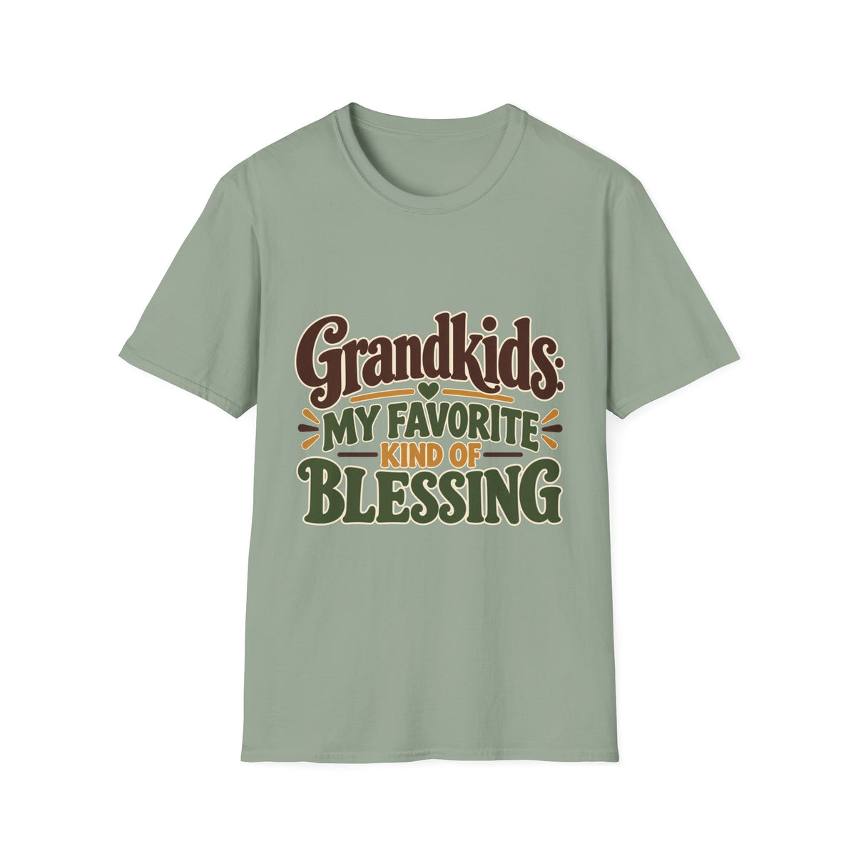 Grandkids: My Favorite Blessing T-Shirt
