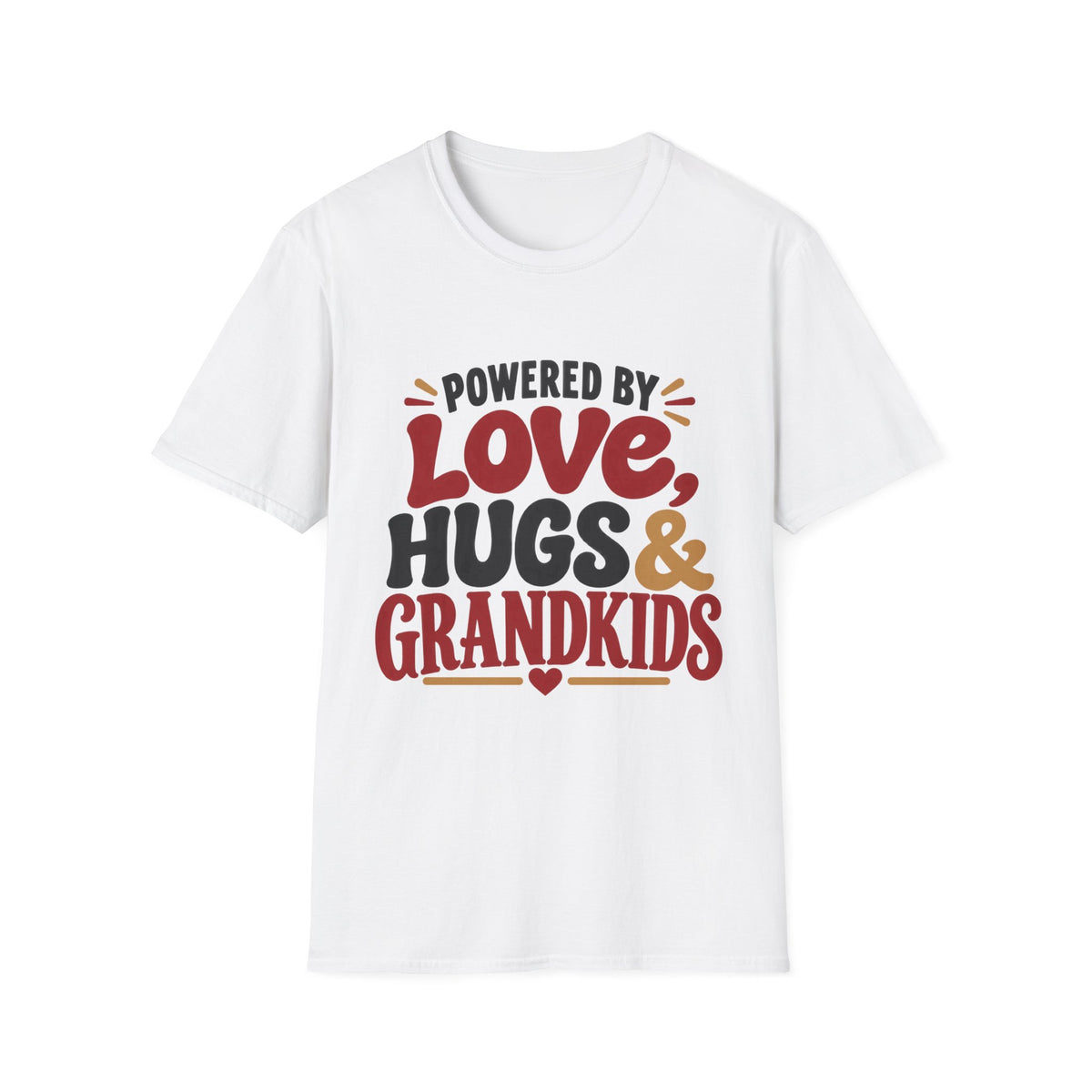 Powered by Love, Hugs and Grandkids T-Shirt