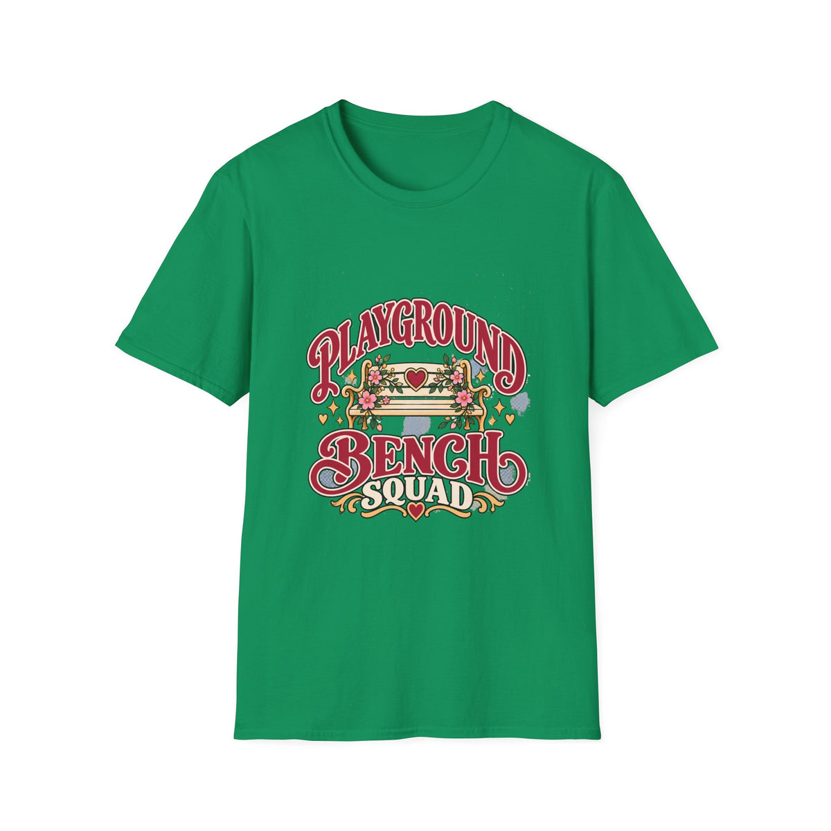 Playground Bench Squad Mom T-Shirt