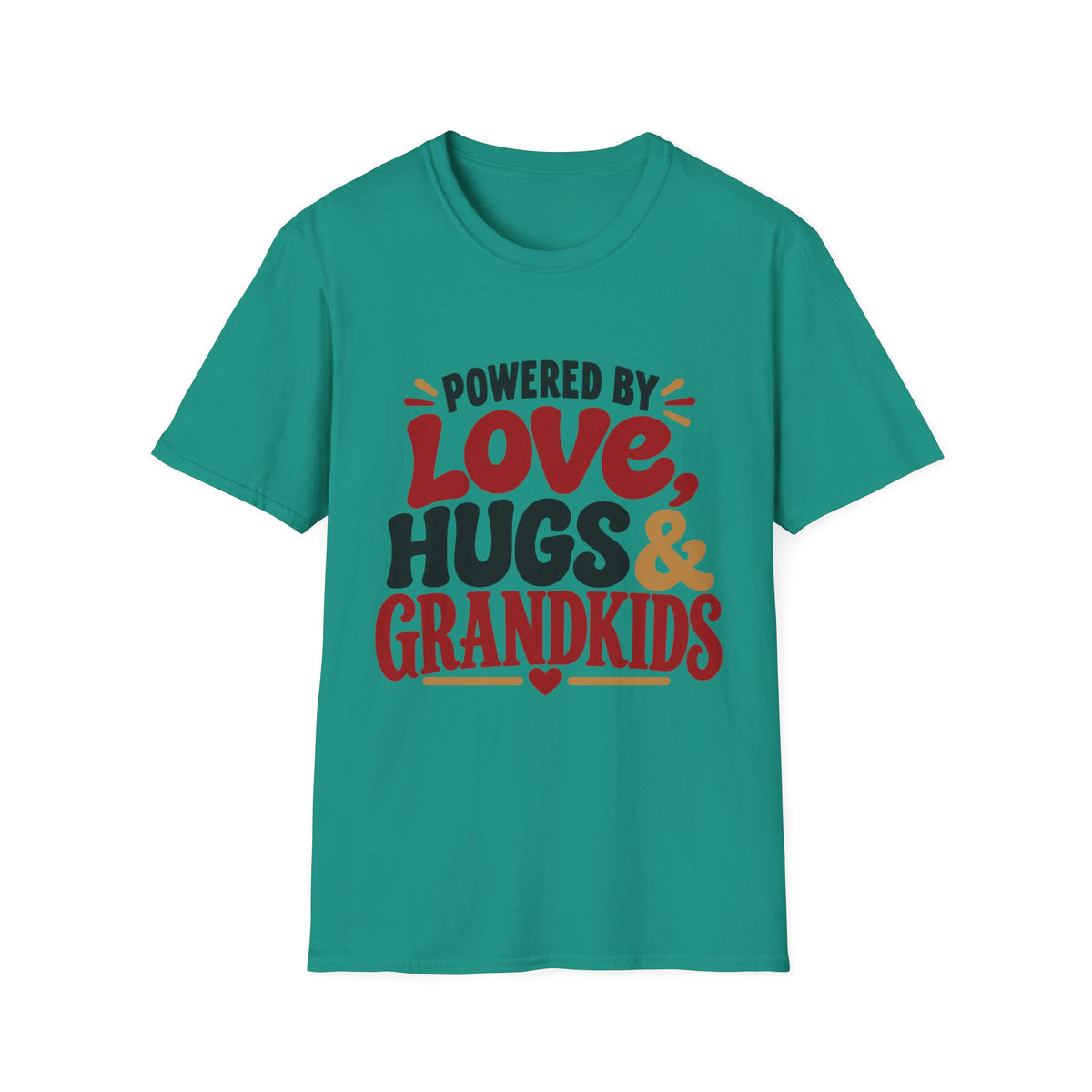 Powered by Love, Hugs and Grandkids T-Shirt