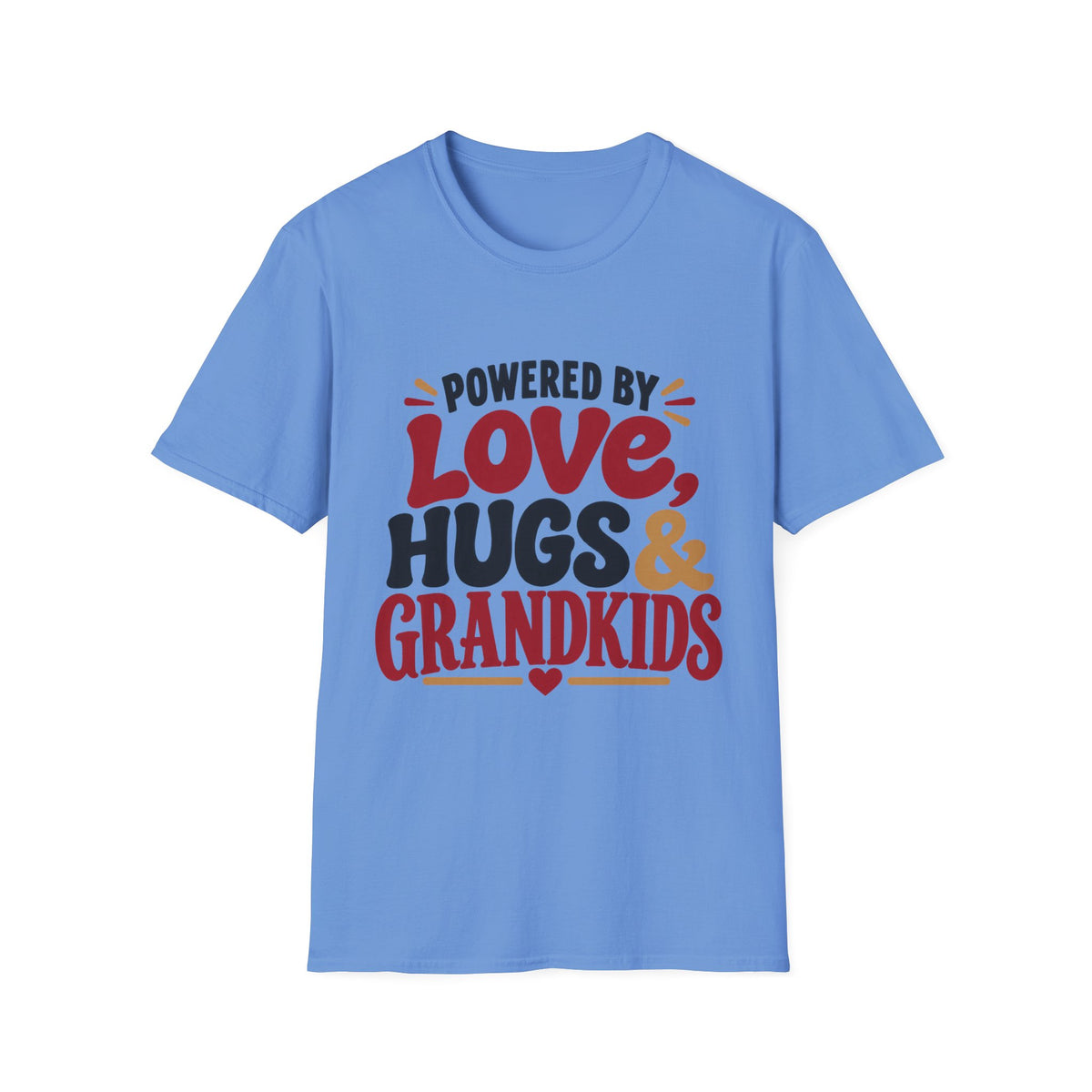 Powered by Love, Hugs and Grandkids T-Shirt