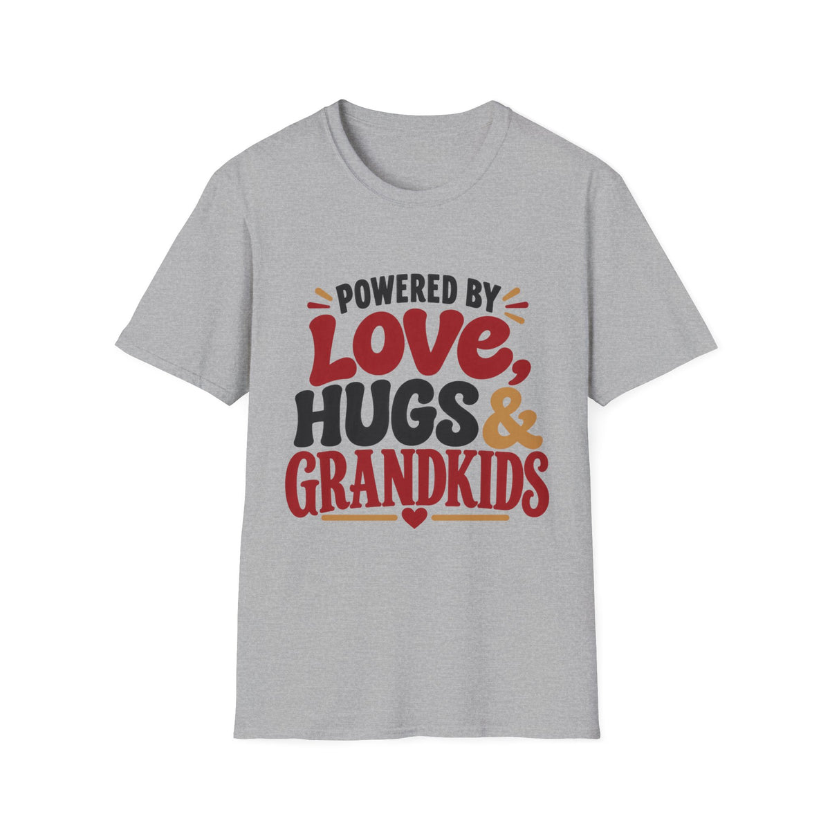 Powered by Love, Hugs and Grandkids T-Shirt