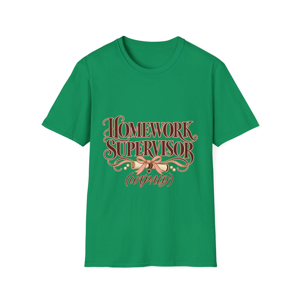 Homework Supervisor Mom T-Shirt