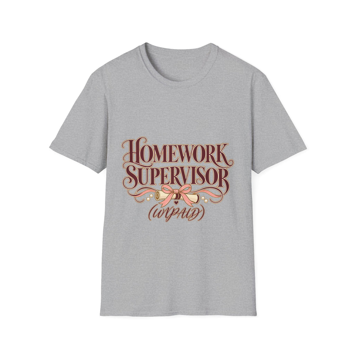 Homework Supervisor Mom T-Shirt