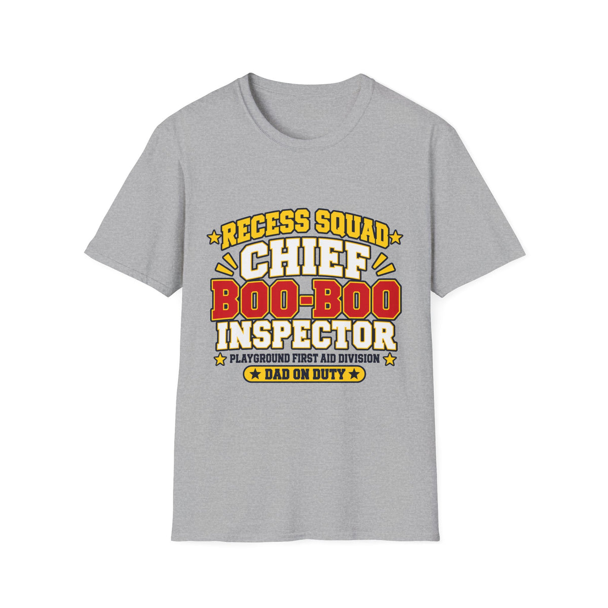 Chief Boo-Boo Inspector Dad T-Shirt