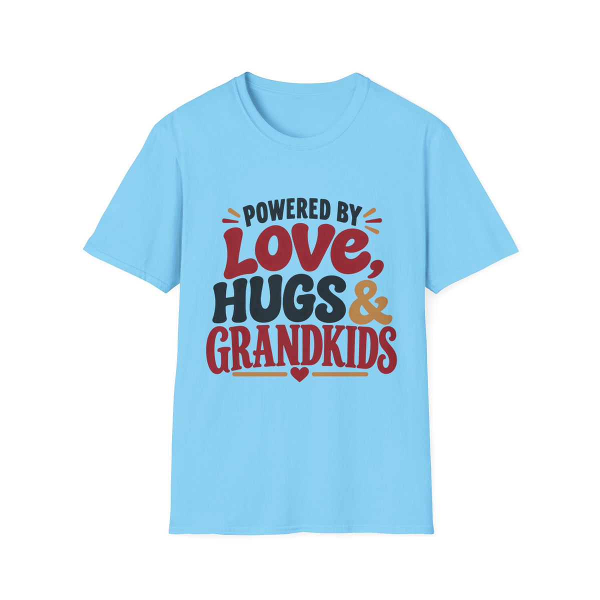 Powered by Love, Hugs and Grandkids T-Shirt