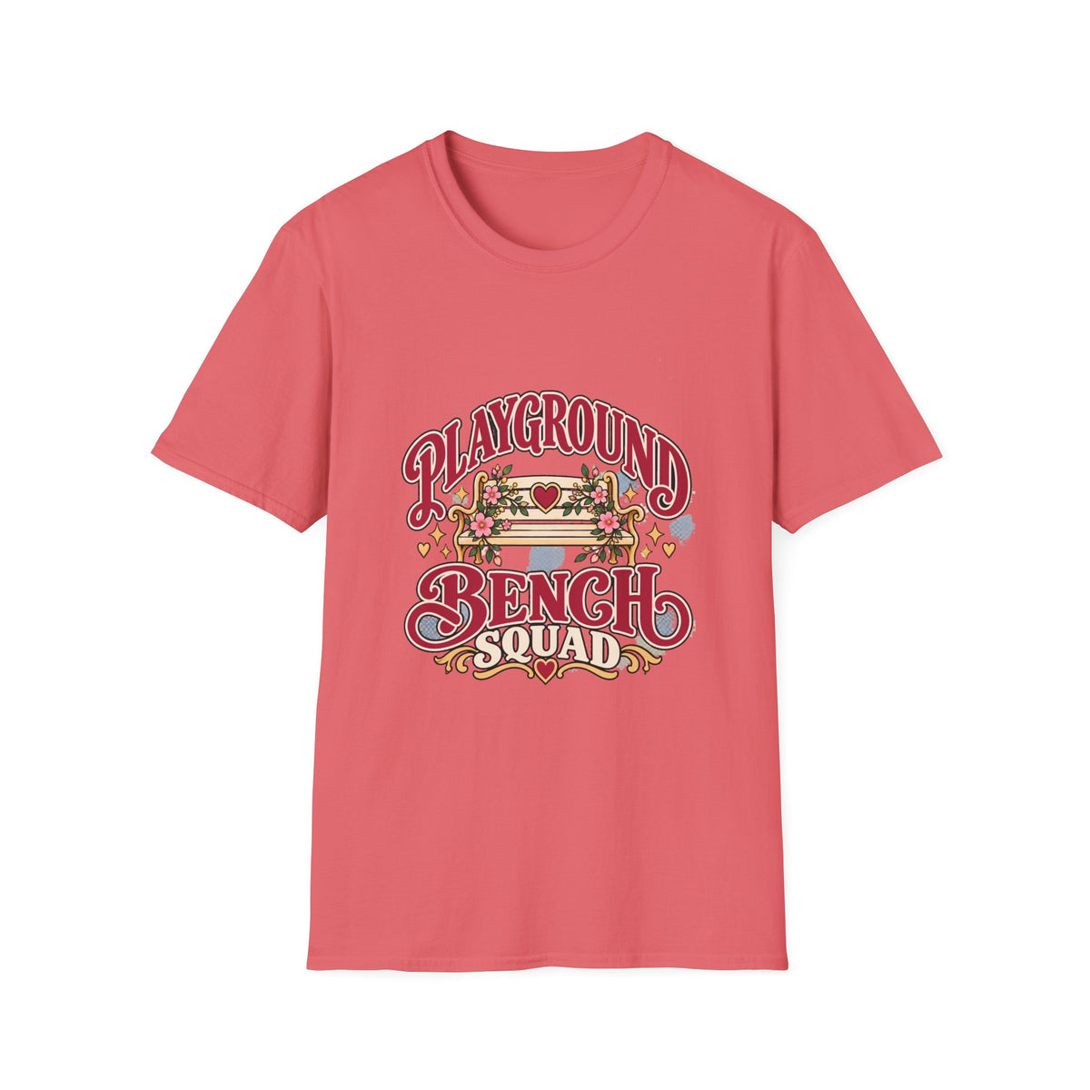 Playground Bench Squad Mom T-Shirt