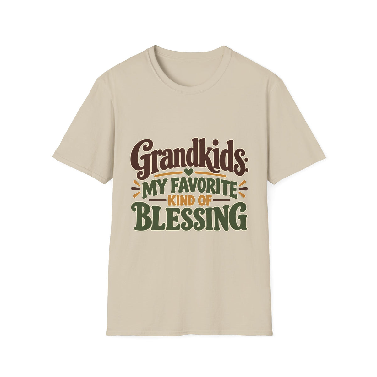 Grandkids: My Favorite Blessing T-Shirt