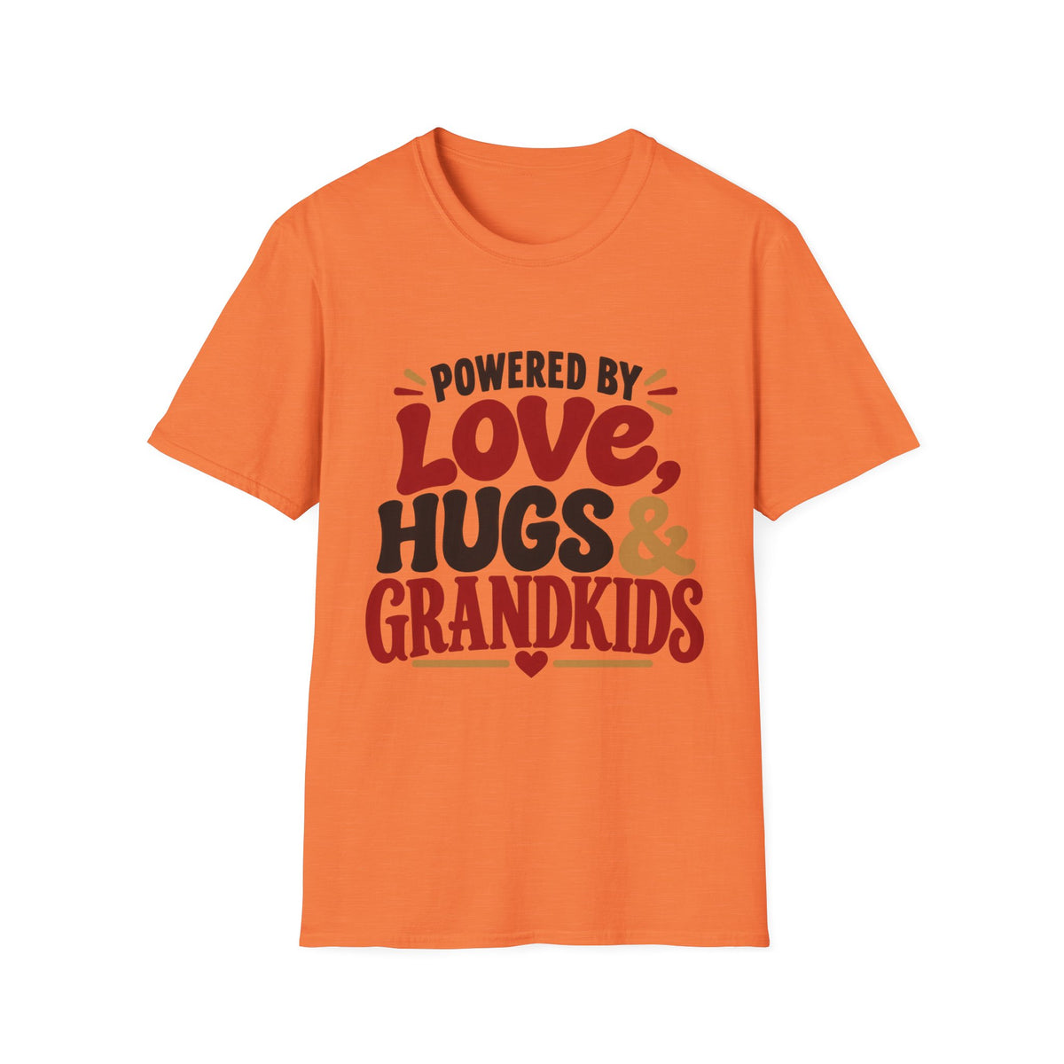 Powered by Love, Hugs and Grandkids T-Shirt
