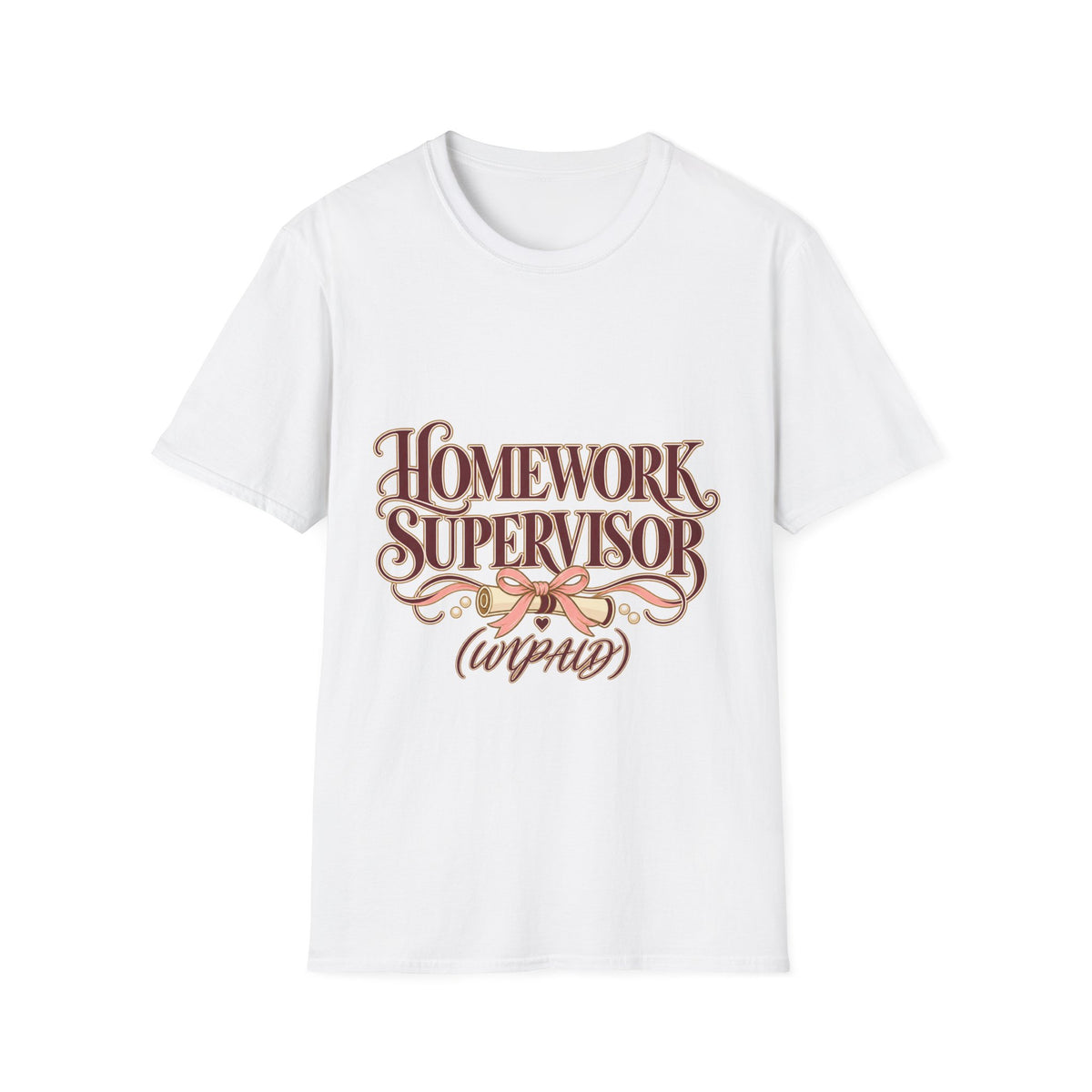 Homework Supervisor Mom T-Shirt
