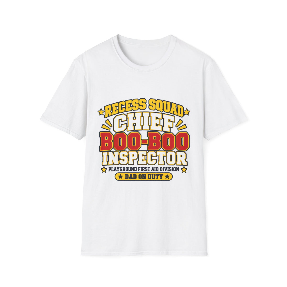 Chief Boo-Boo Inspector Dad T-Shirt
