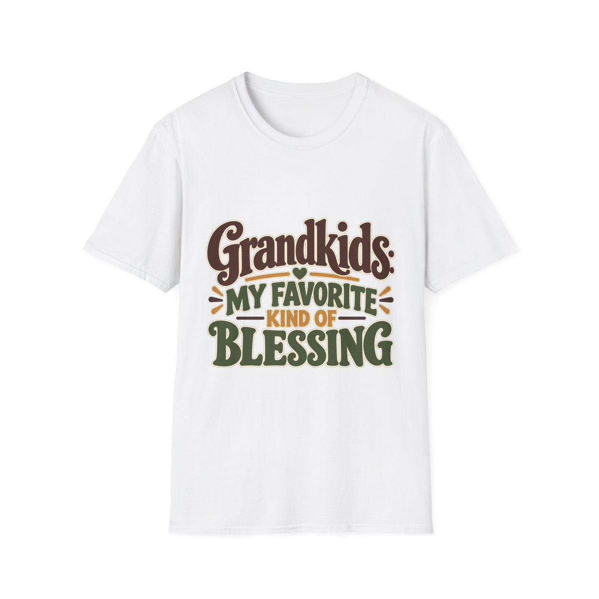 Grandkids: My Favorite Blessing T-Shirt