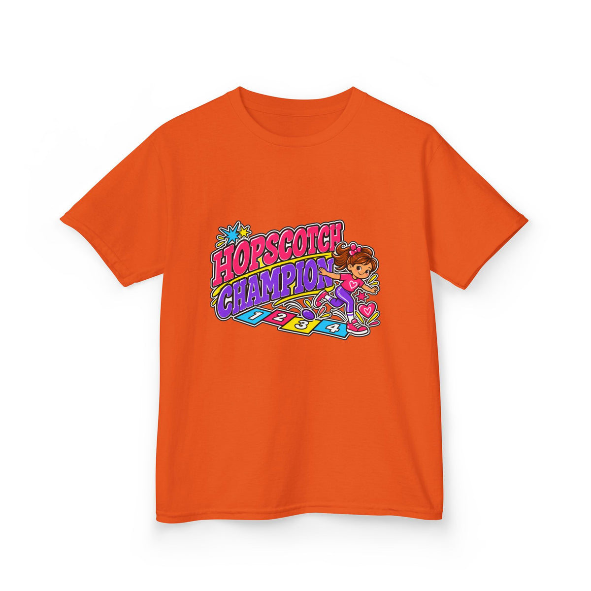 Hopscotch Champion Girl Girls T-Shirt