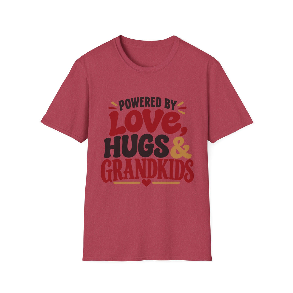Powered by Love, Hugs and Grandkids T-Shirt