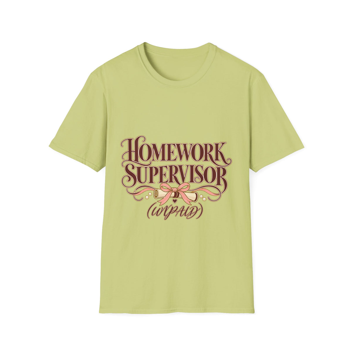 Homework Supervisor Mom T-Shirt