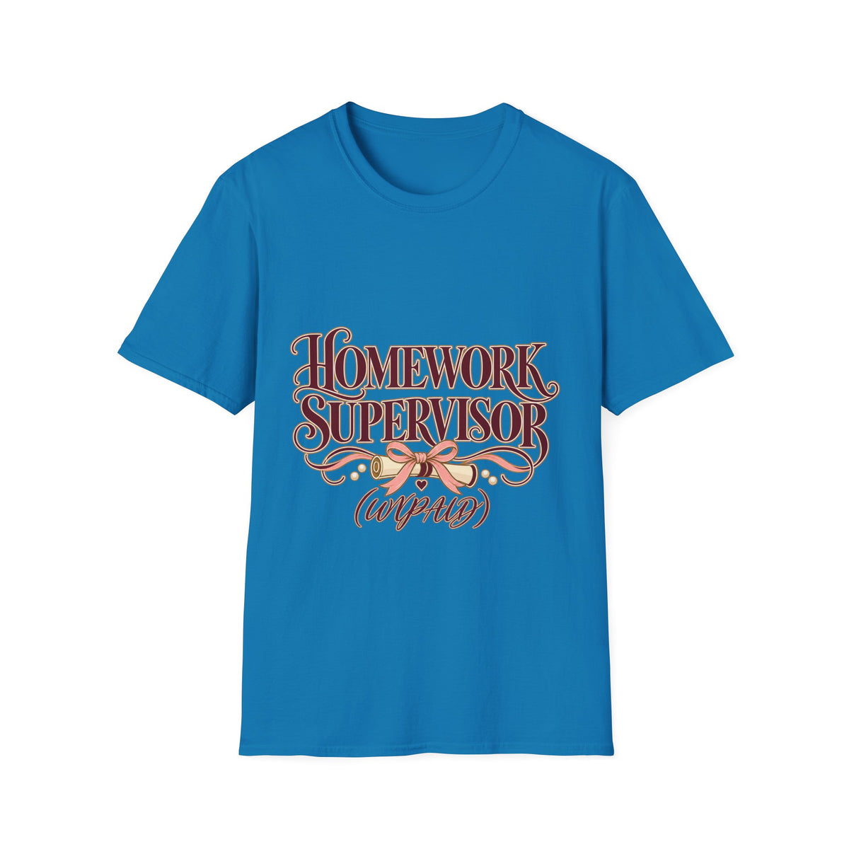 Homework Supervisor Mom T-Shirt