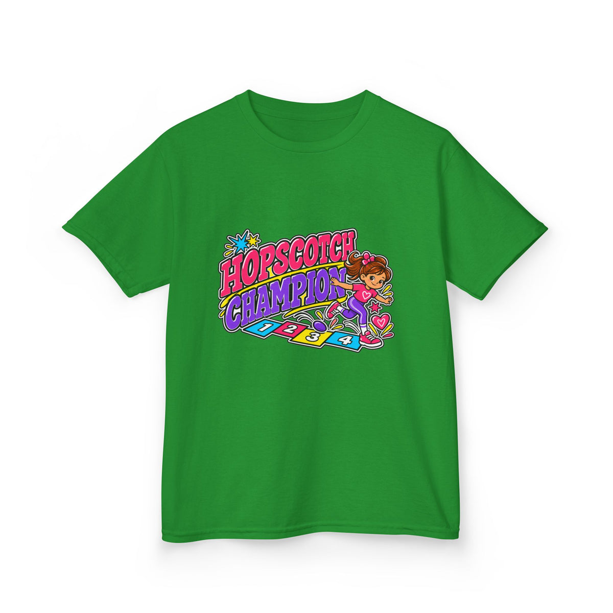 Hopscotch Champion Girl Girls T-Shirt