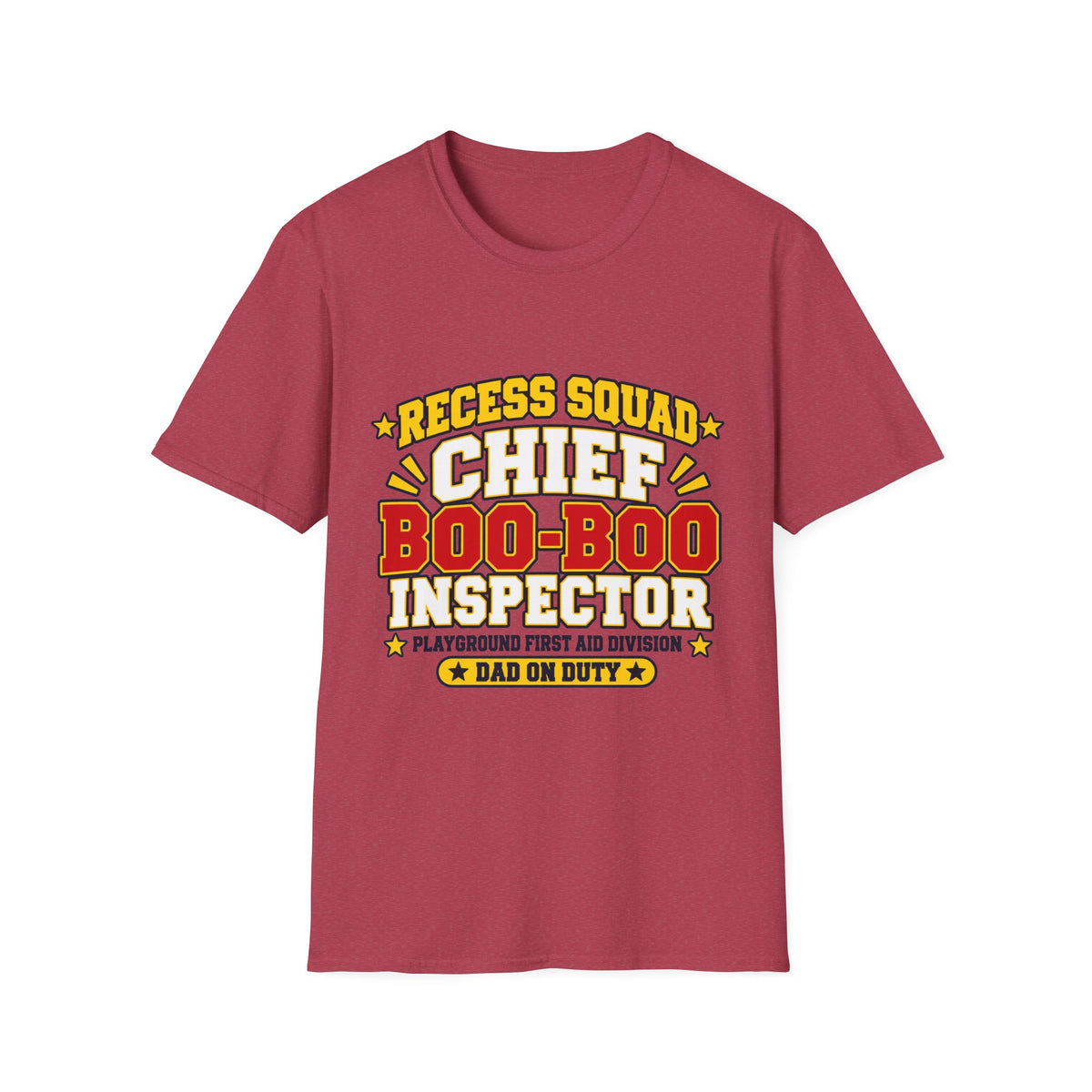 Chief Boo-Boo Inspector Dad T-Shirt