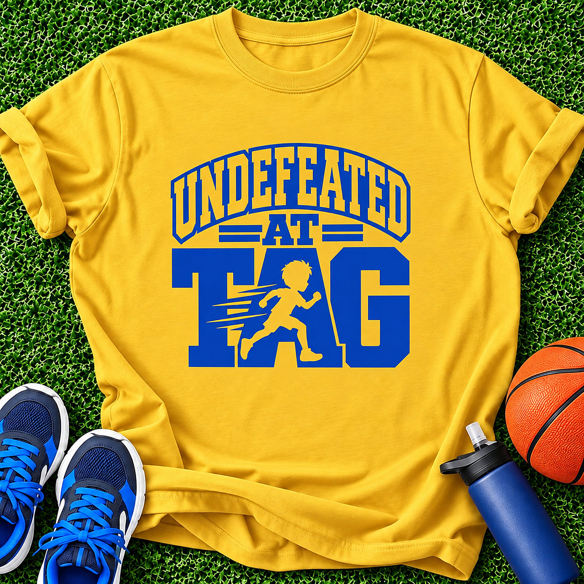 Undefeated At Tag Boys T-Shirt - Daisy