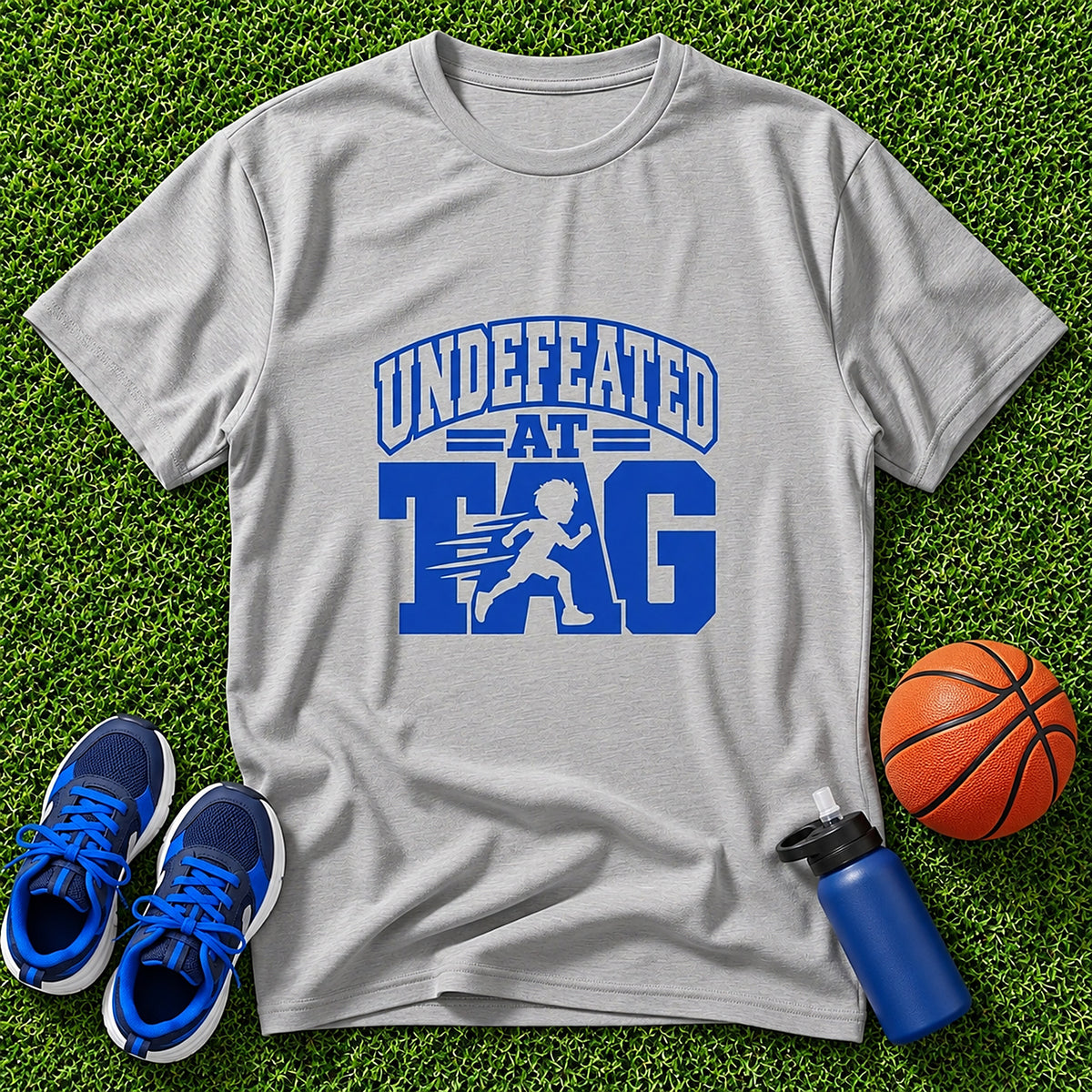 Undefeated At Tag Boys T-Shirt - Sport Grey