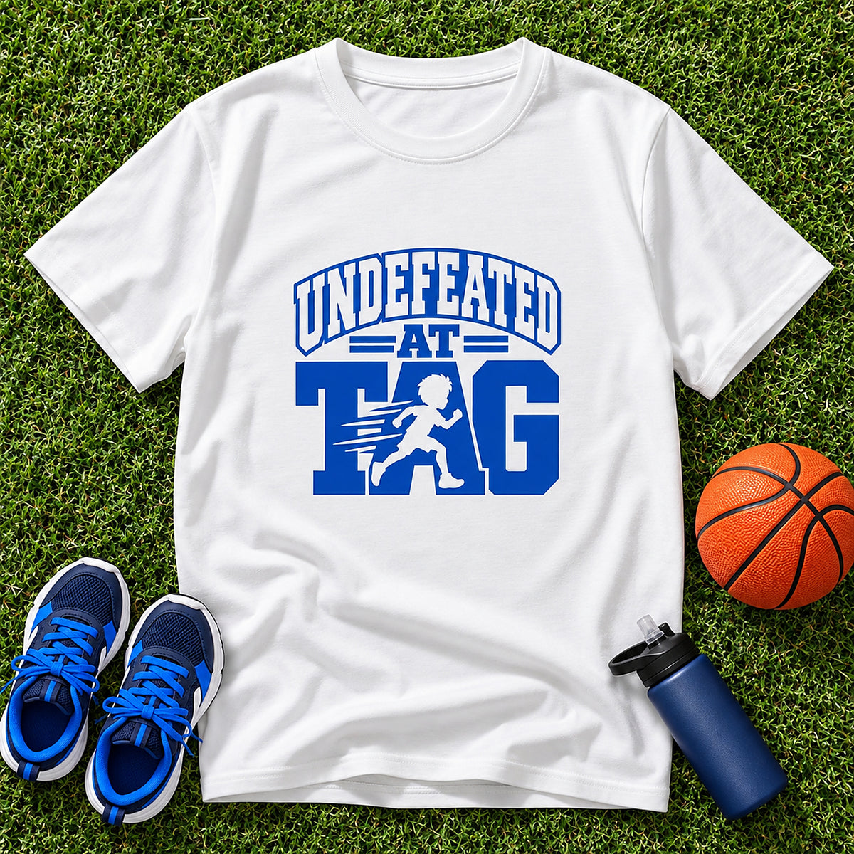 Undefeated At Tag Boys T-Shirt - White
