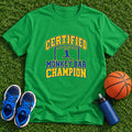 Certified Monkey Bar Champion Boys T-Shirt - Irish Green