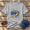 Playground Dad T-Shirt - Slide Supervisor, Snack Distributor - Sport Grey