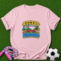 Recess Is Serious Business Kids T-Shirt - Meetings Held At The Playground - Light Pink