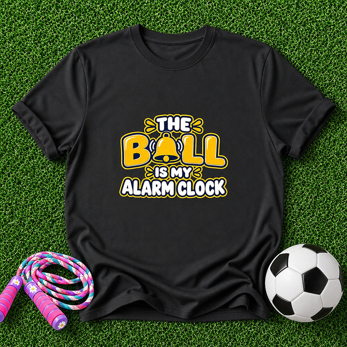 The Bell Is My Alarm Clock Kids T-Shirt - Black