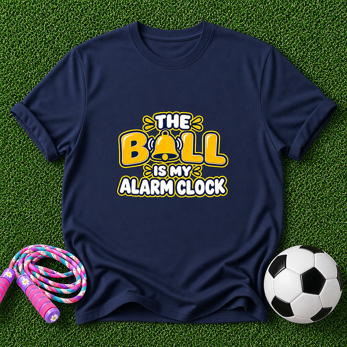The Bell Is My Alarm Clock Kids T-Shirt - Navy