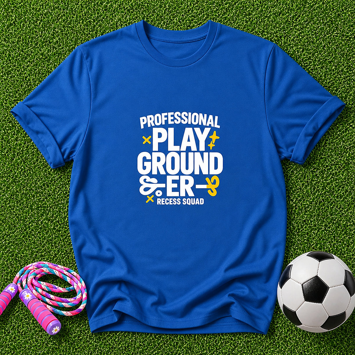 PlaygroundER Kids T-Shirt - Royal