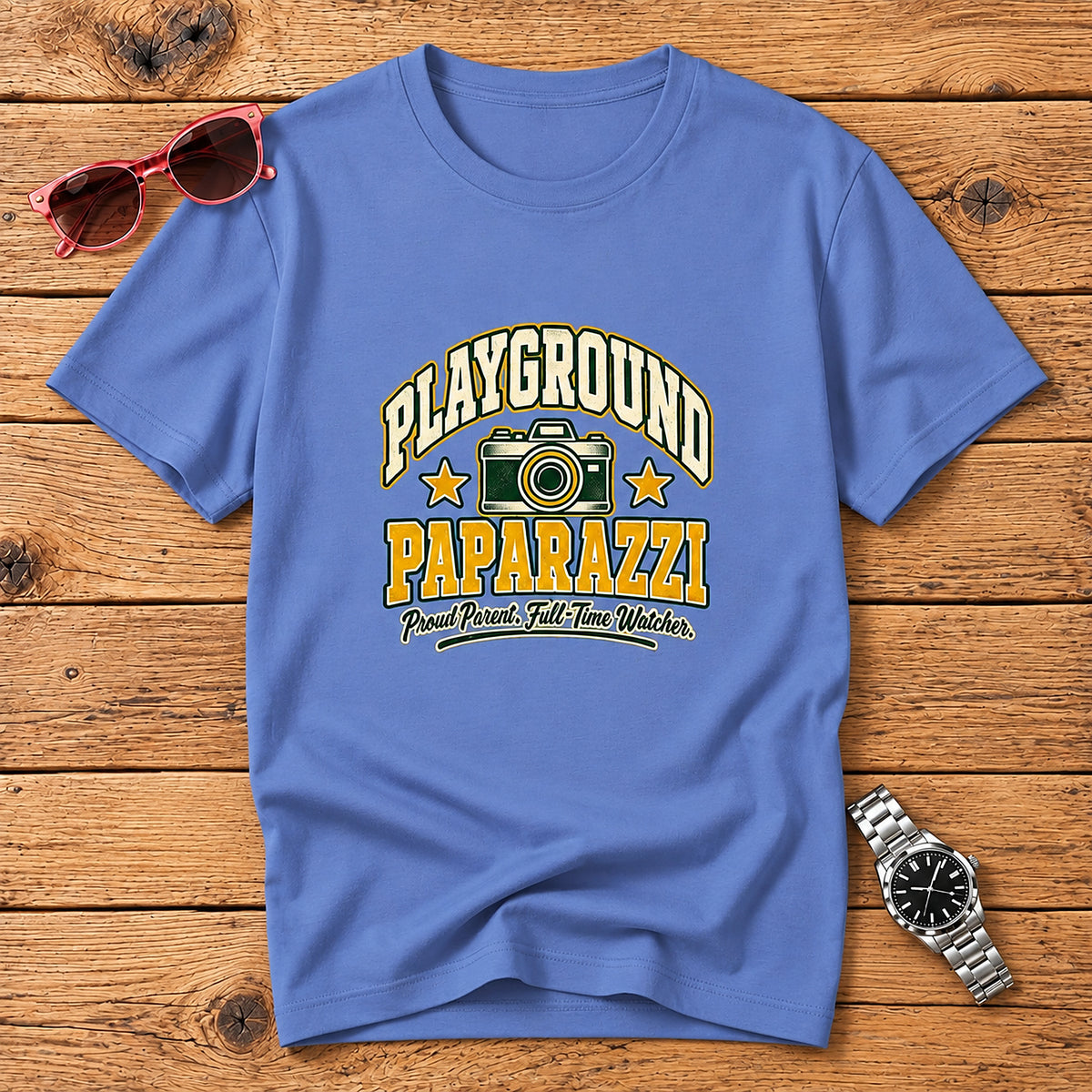 Playground Paparazzi Proud Parent T-Shirt - Iris