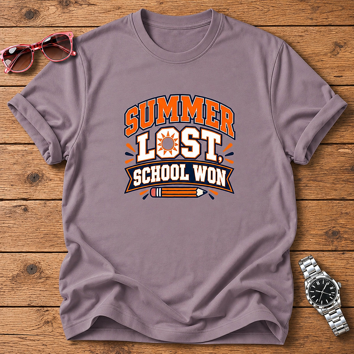 Summer Lost, School Won T-Shirt - Paragon